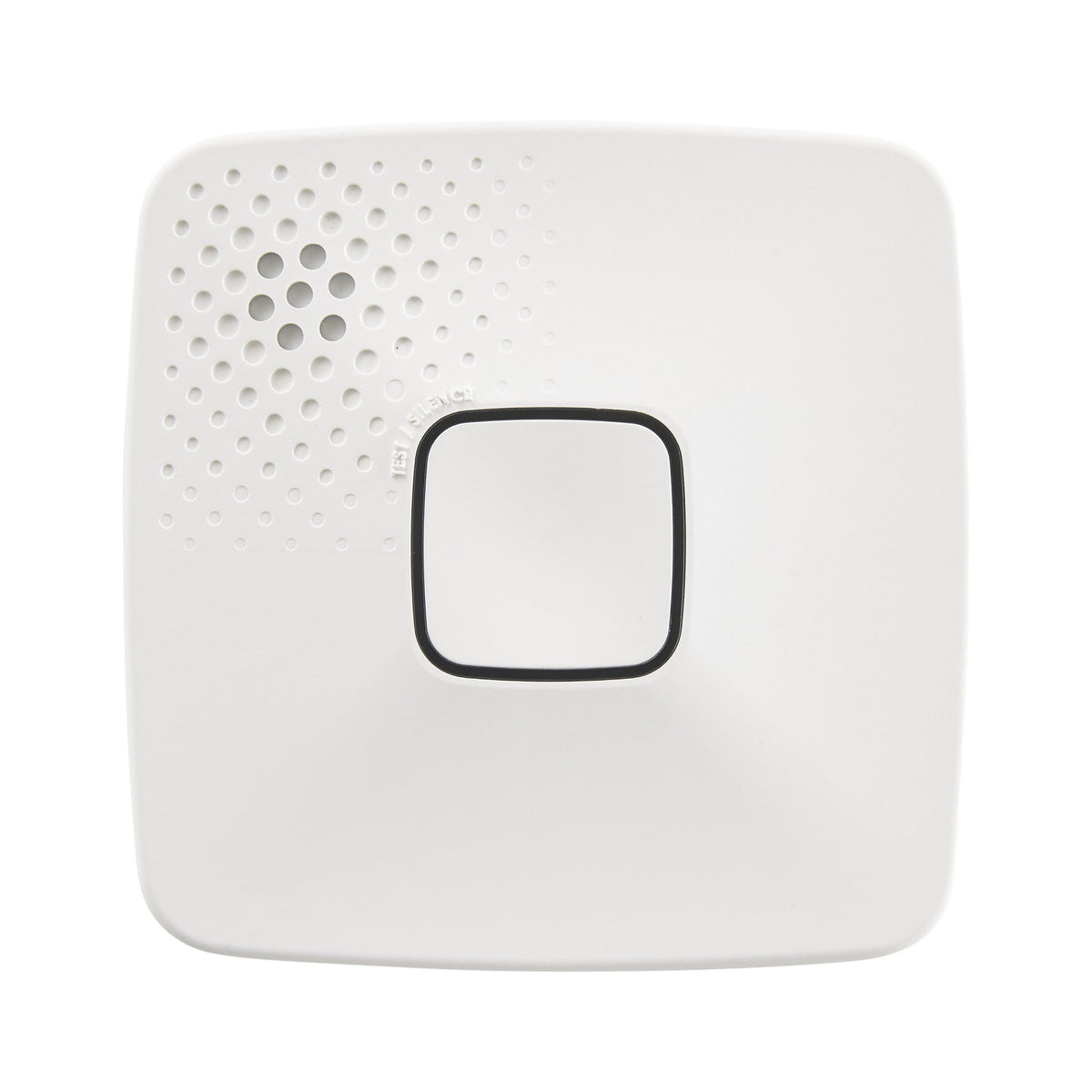 Front - Hardwired Photoelectric Combo Smoke & CO Alarm with Voice and Sealed Backup Battery