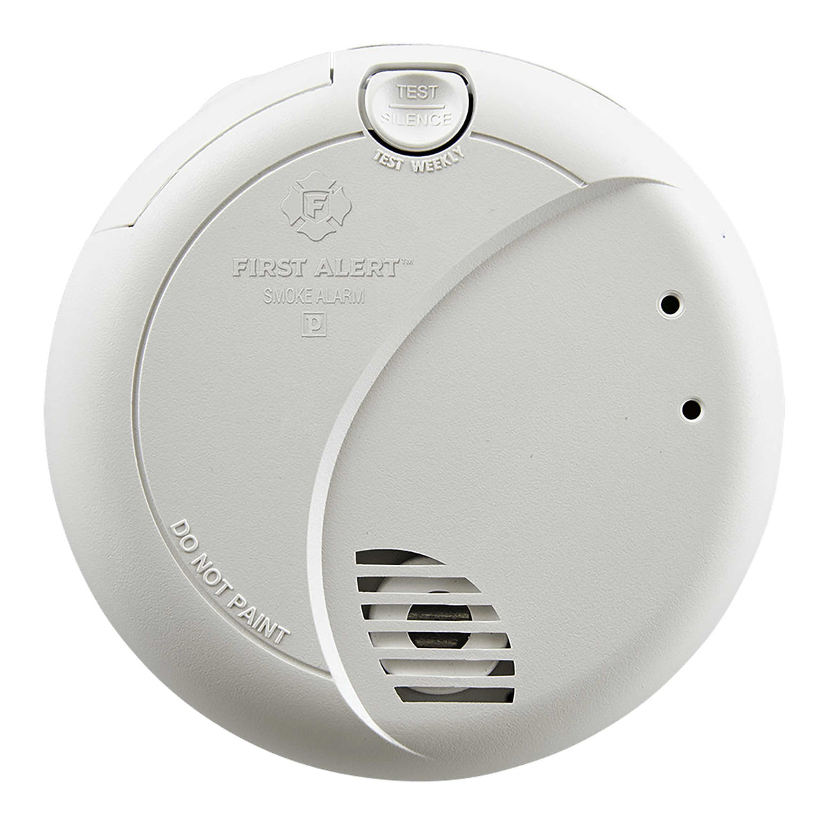 7010B Hardwired Photoelectric Smoke Alarm with Battery Backup - Front