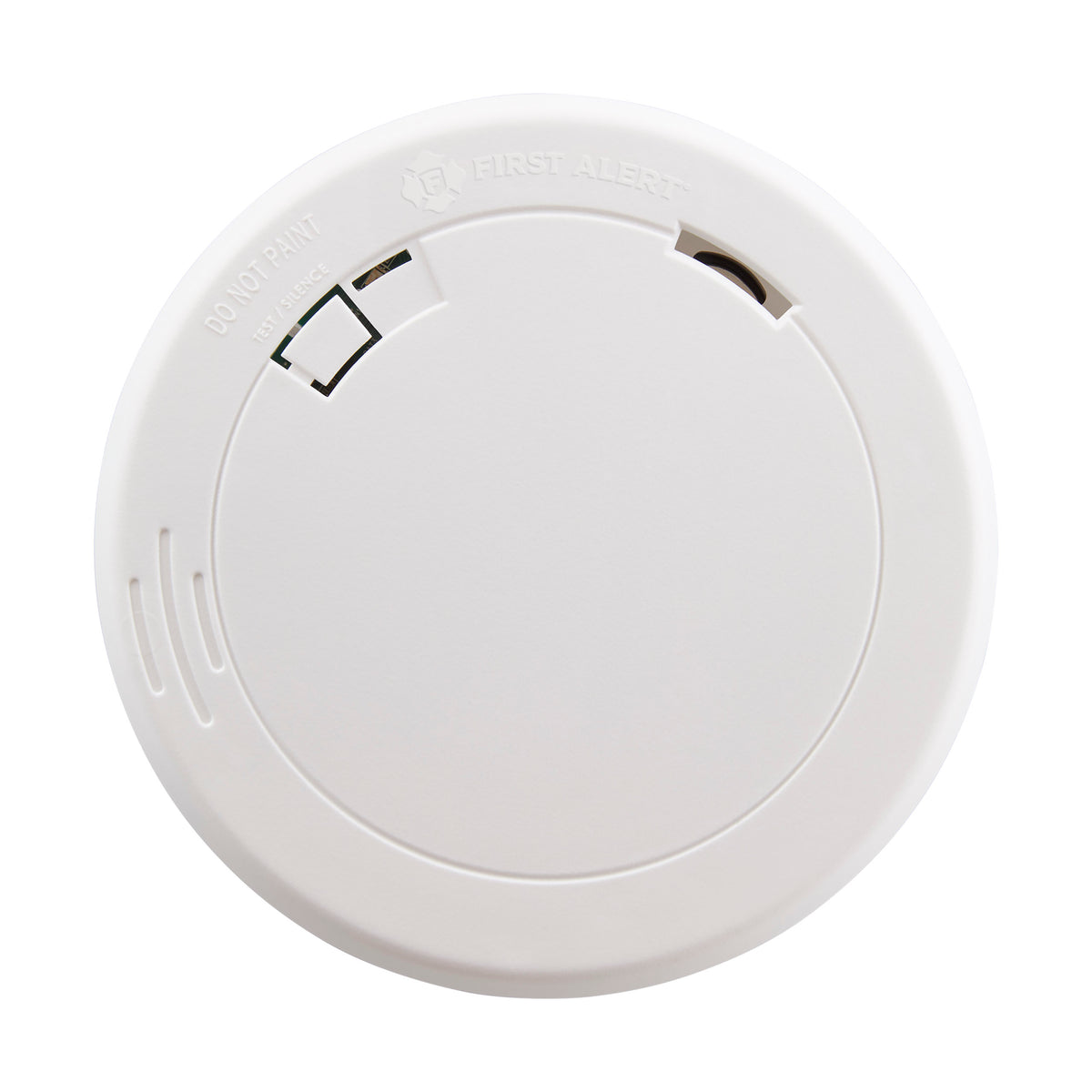Front - Slim Photoelectric Smoke Alarm with 10-Year Battery