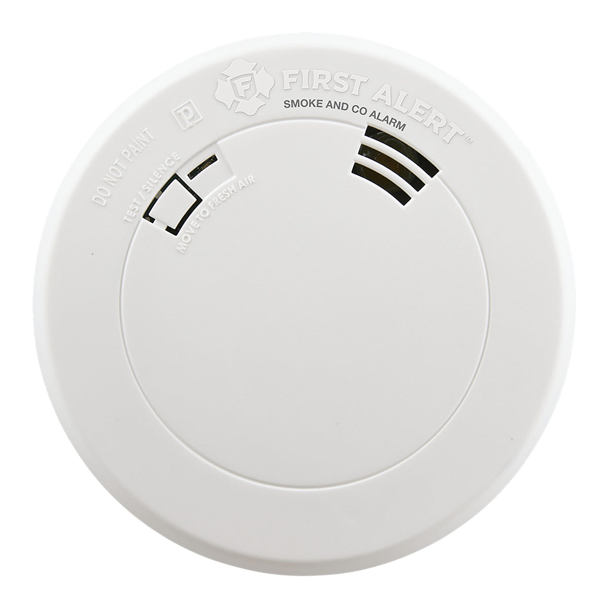 Combo Smoke and CO Alarm front view