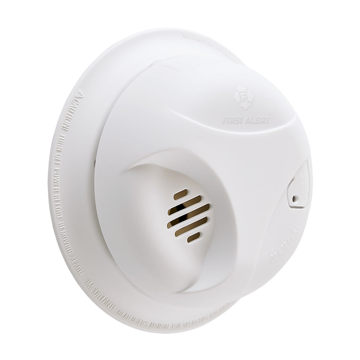Ionization Smoke Alarm - At an Angle
