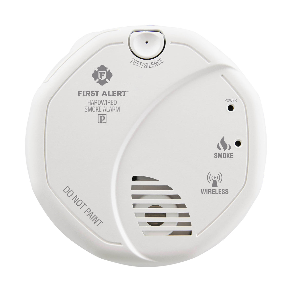 Front - Wireless Interconnect Smoke Alarm - Bridge Unit - Photoelectric - Hardwired