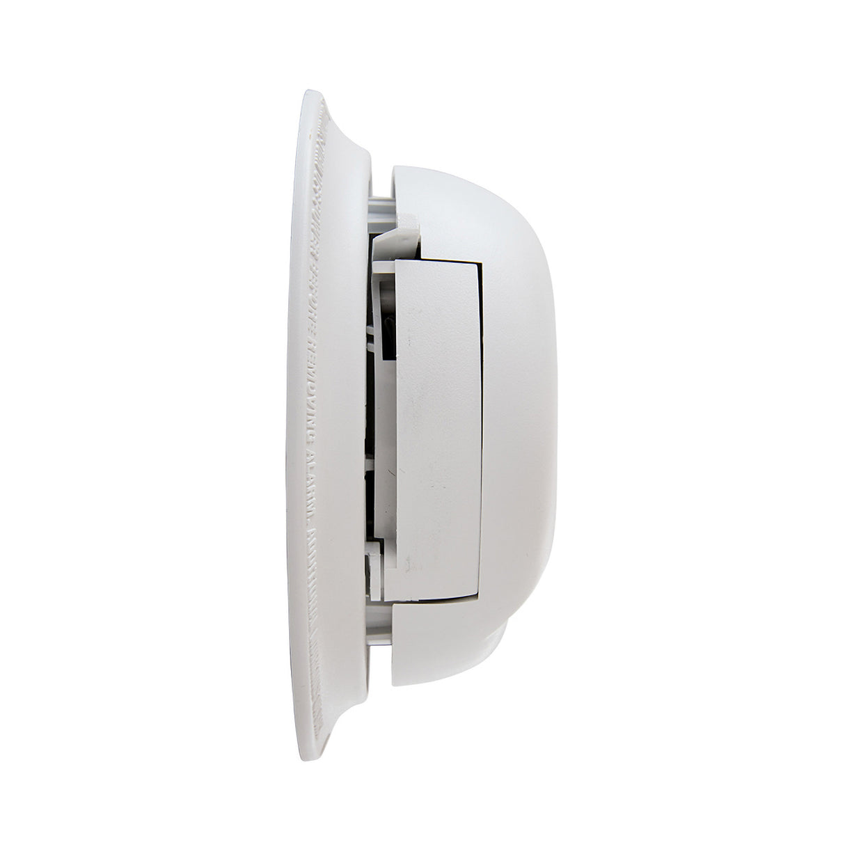 Hardwired Smoke and CO Alarm with Battery Backup - Side