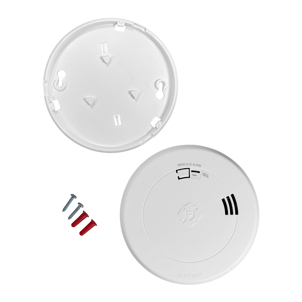 10-Year Battery 2-in-1 Smoke and CO Alarm with Voice Alerts