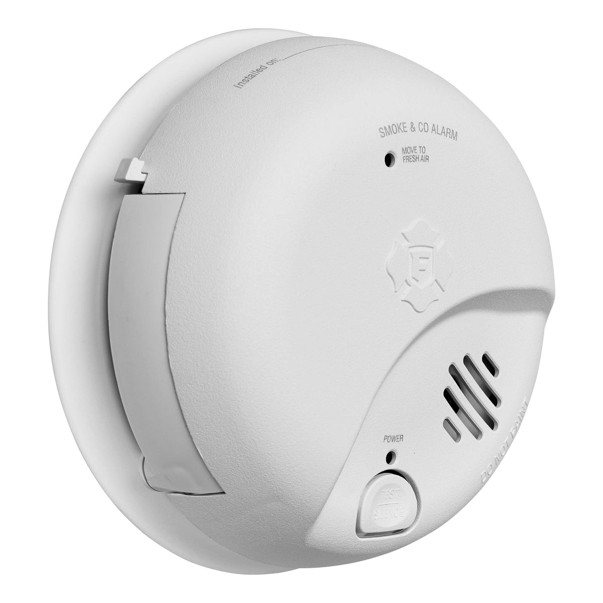 Interconnect Hardwire 2-in-1 Smoke and CO Alarm with Battery Backup