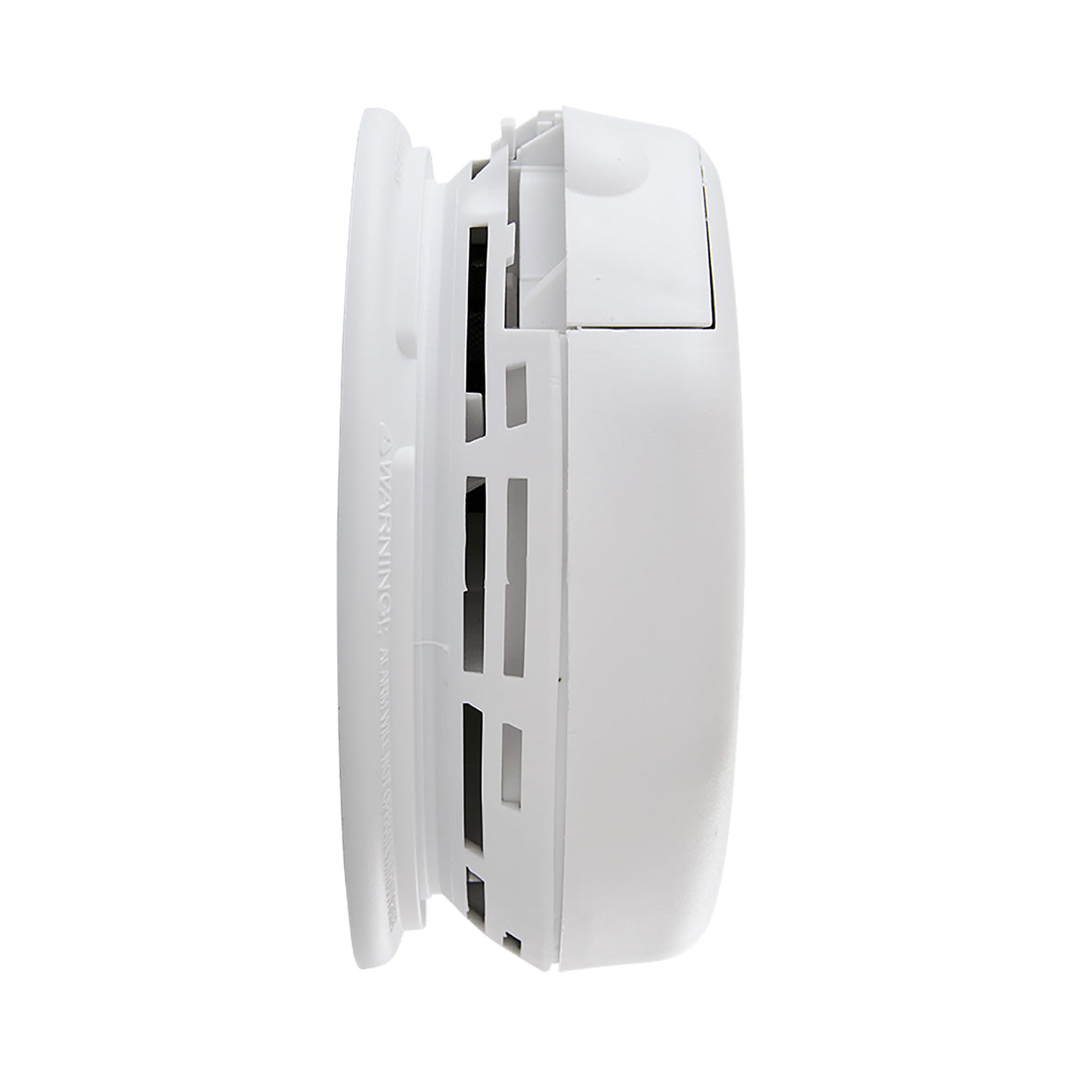 ZCOMBO Wireless Smoke and Carbon Monoxide Alarm Works with ZWAVE Ring - Side