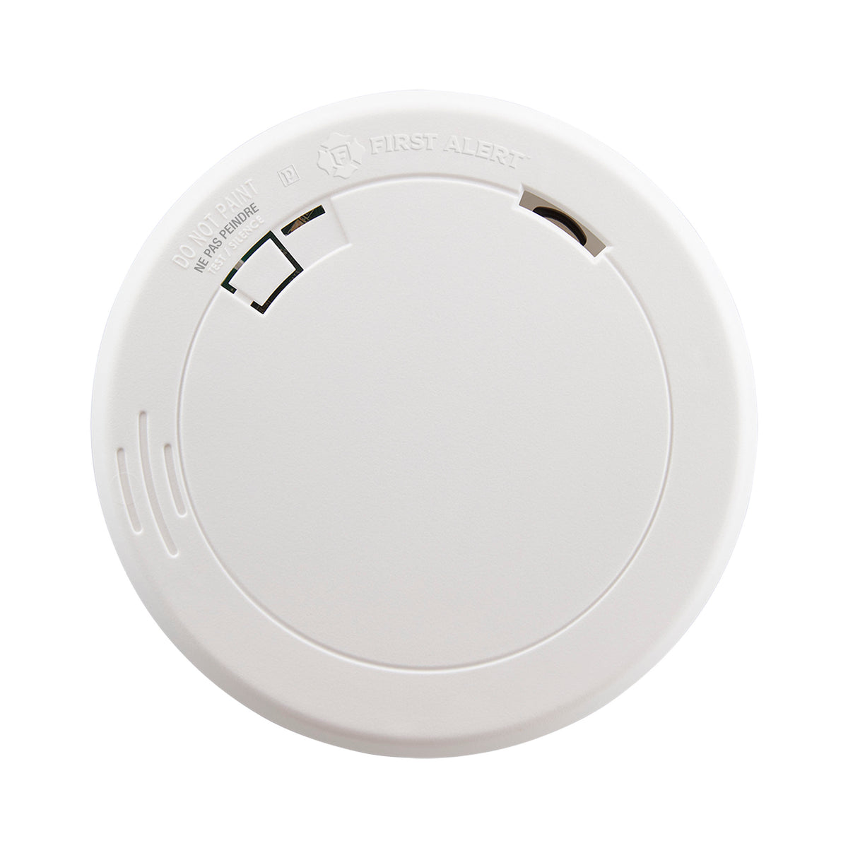 Slim Battery Operated Smoke Alarm - At an Angle