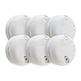 SkuImg;7010B6CP;7010B6CP 6pk Angle Smoke Alarms.jpg;7010B6CP Angle 6pk Hardwired Photoelectric Smoke Alarm with Battery Backup