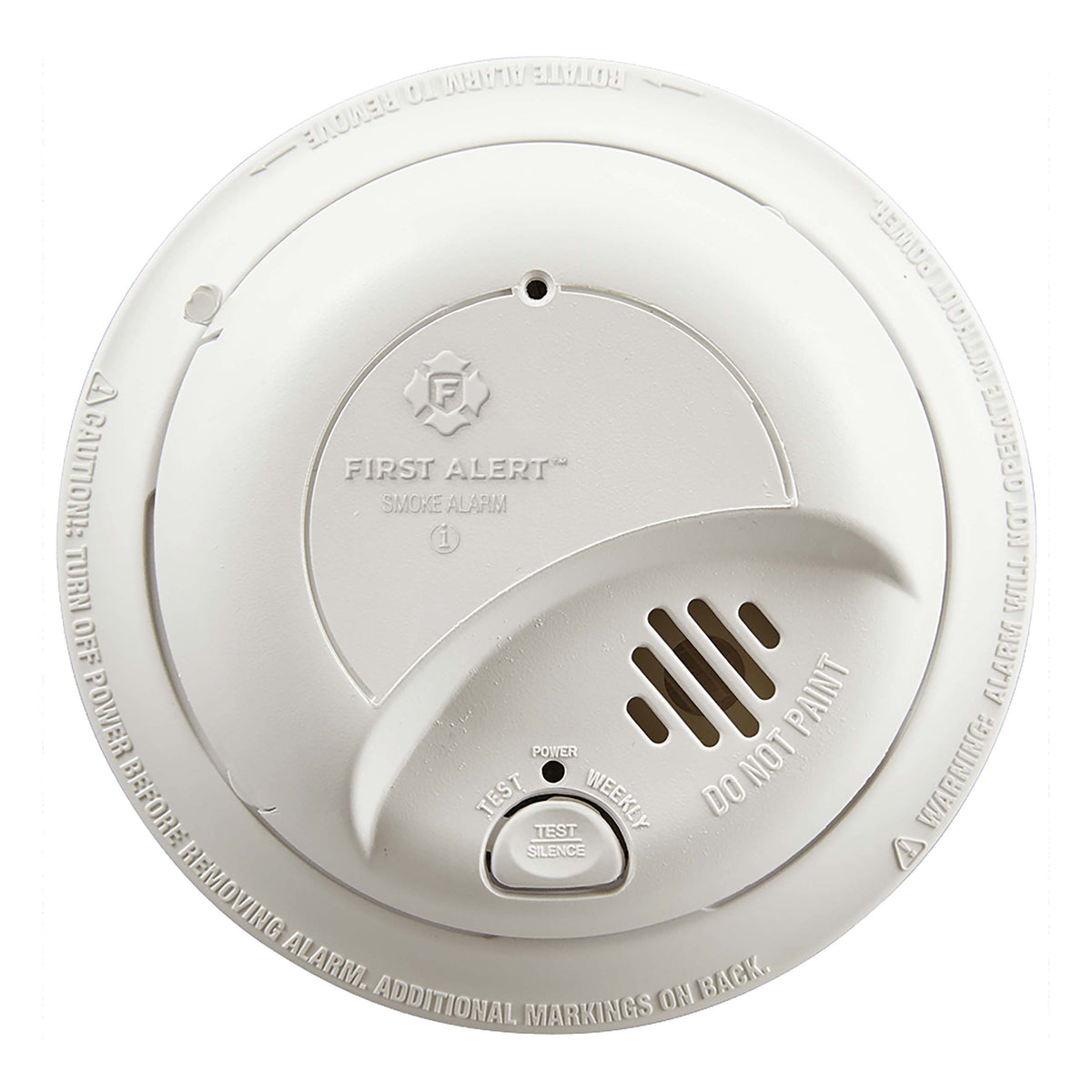 9120B Hardwired Ionization Smoke Alarm - Front