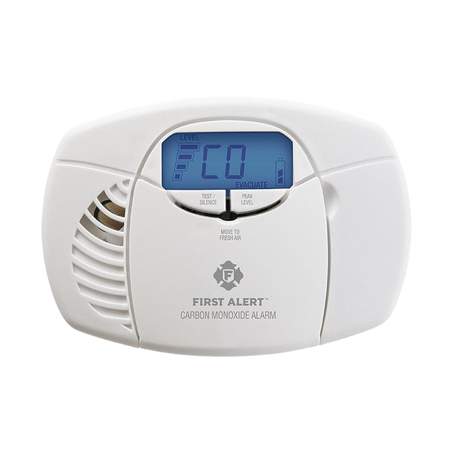 ProdImg;CO410;CO410_Front_900x900px.jpg;CO410 Battery Operated Carbon Monoxide Alarm with Backlit Digital Display - Front