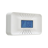 SkuImg;1039749;CO710A_Angle_900x900px.jpg;CO710A 10-Year Battery Carbon Monoxide Alarm with Digital Temperature Display - At an Angle