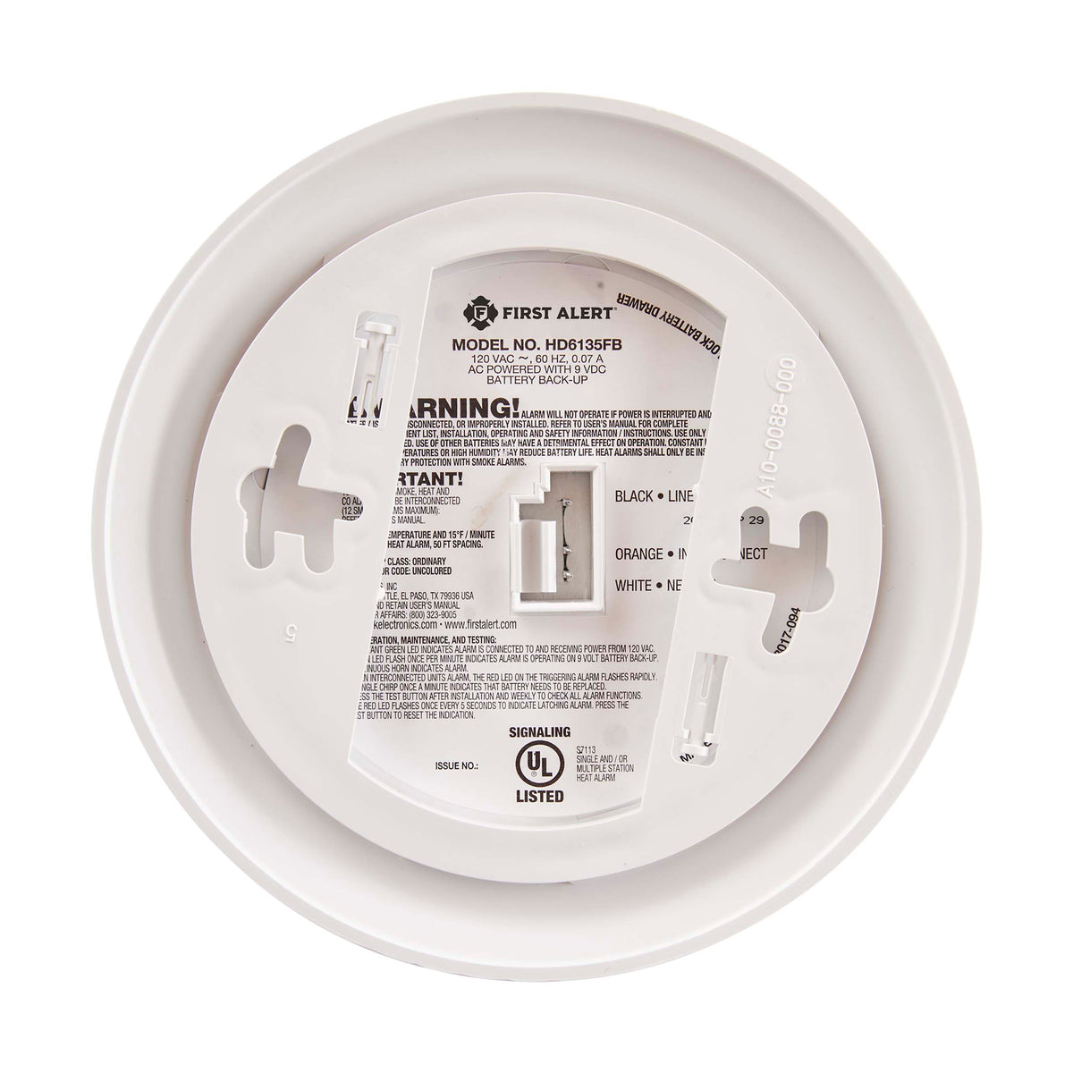 Hardwired Heat Alarm