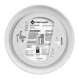 SkuImg;HD6135FBA;HD6135FBA-c2-6.jpg;HD6135FBA Hardwired Heat alarm Back view with information and installation holes