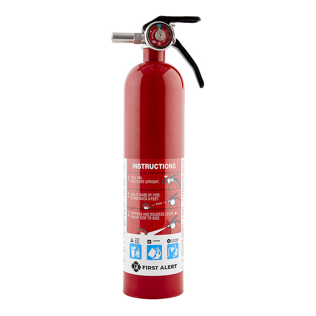 ProdImg;FE1A10GR-H2;Home1_FE1A10GR_Angle_900x900px.jpg;HOME1 Rechargeable Home Fire Extinguisher UL Rated 1-A:10-BC