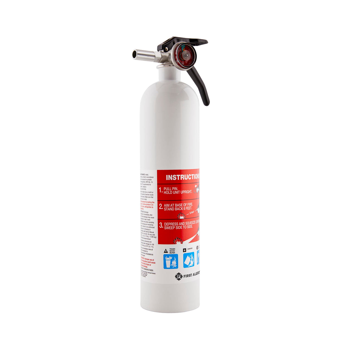 MARINE1 Rechargeable Marine Fire Extinguisher UL Rated 1-A:10-BC