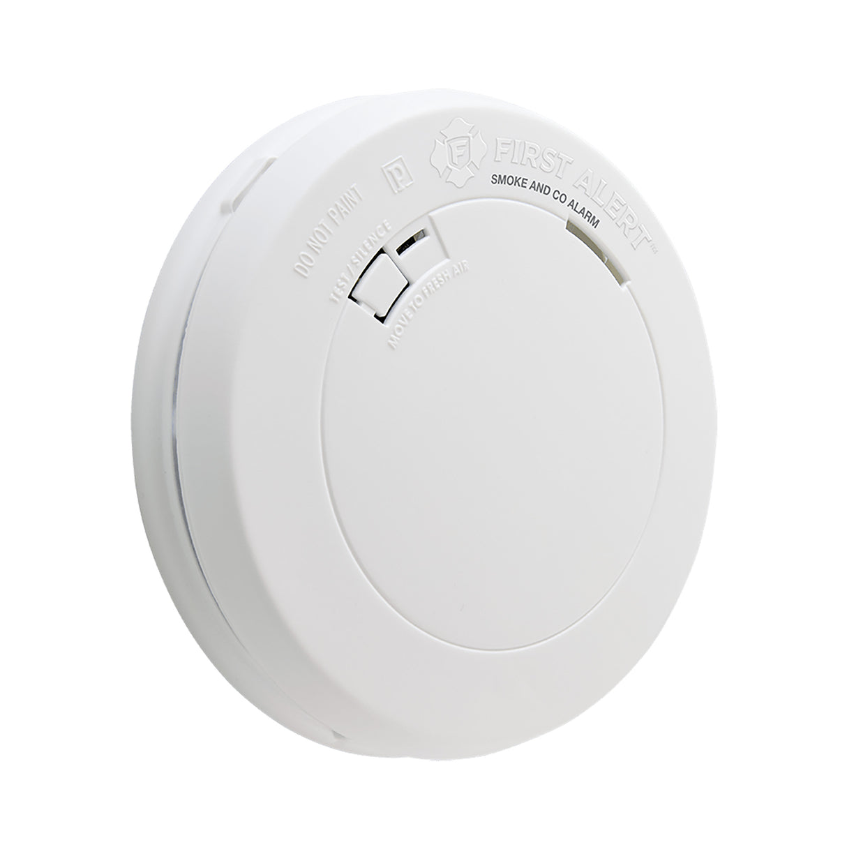 PRC700 Combo Smoke and Carbon Monoxide Alarm Battery Operated - At an Angle