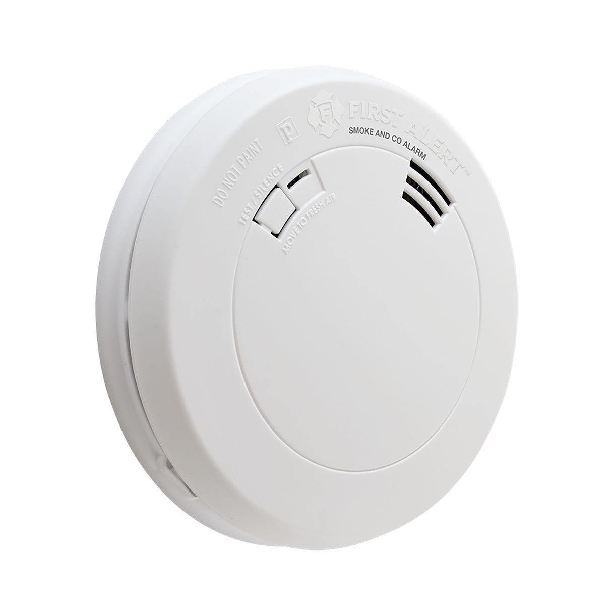 PRC710V Combination Smoke and CO Alarm with 10-Year Battery with Voice Alerts - At an Angle