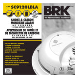 SkuImg;SC9120LBLA;SC9120LBLA_Package_Front-c5-6.jpg;Combo Smoke & CO Alarm w/10-Year Battery Backup