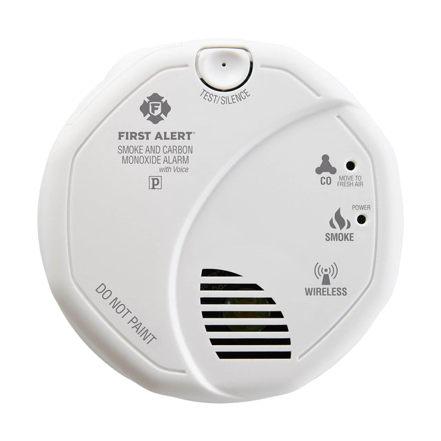 ProdImg;SCO500;SCO500B-Front_Smoke_CO_Combo_Alarm.jpg;Front - Wireless Interconnected Photoelectric Smoke and CO Combo Alarm with Voice and Location