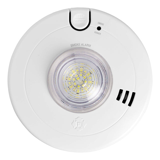 ProdImg;SM110LED-AC;SM110LED-AC-c1-6.jpg;Hardwire Smoke Alarm with LED Strobe and 10-Year Battery Backup