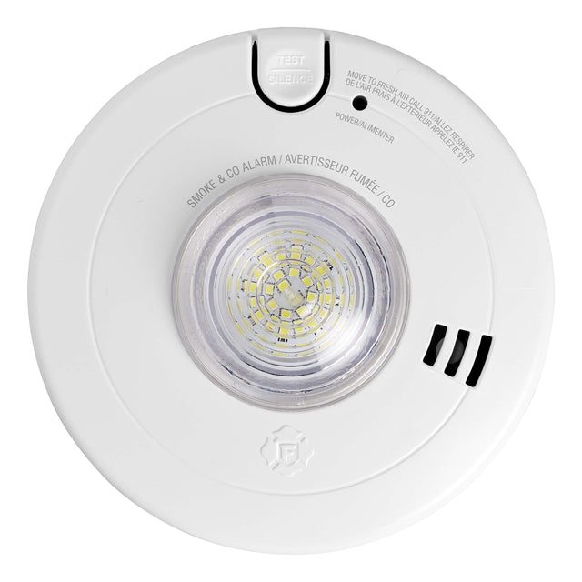 SkuImg;1048353;SMCO110LEDA-AC_Front-c1-6.jpg;Front view of Hardwire Smoke & CO Alarm with LED Strobe
