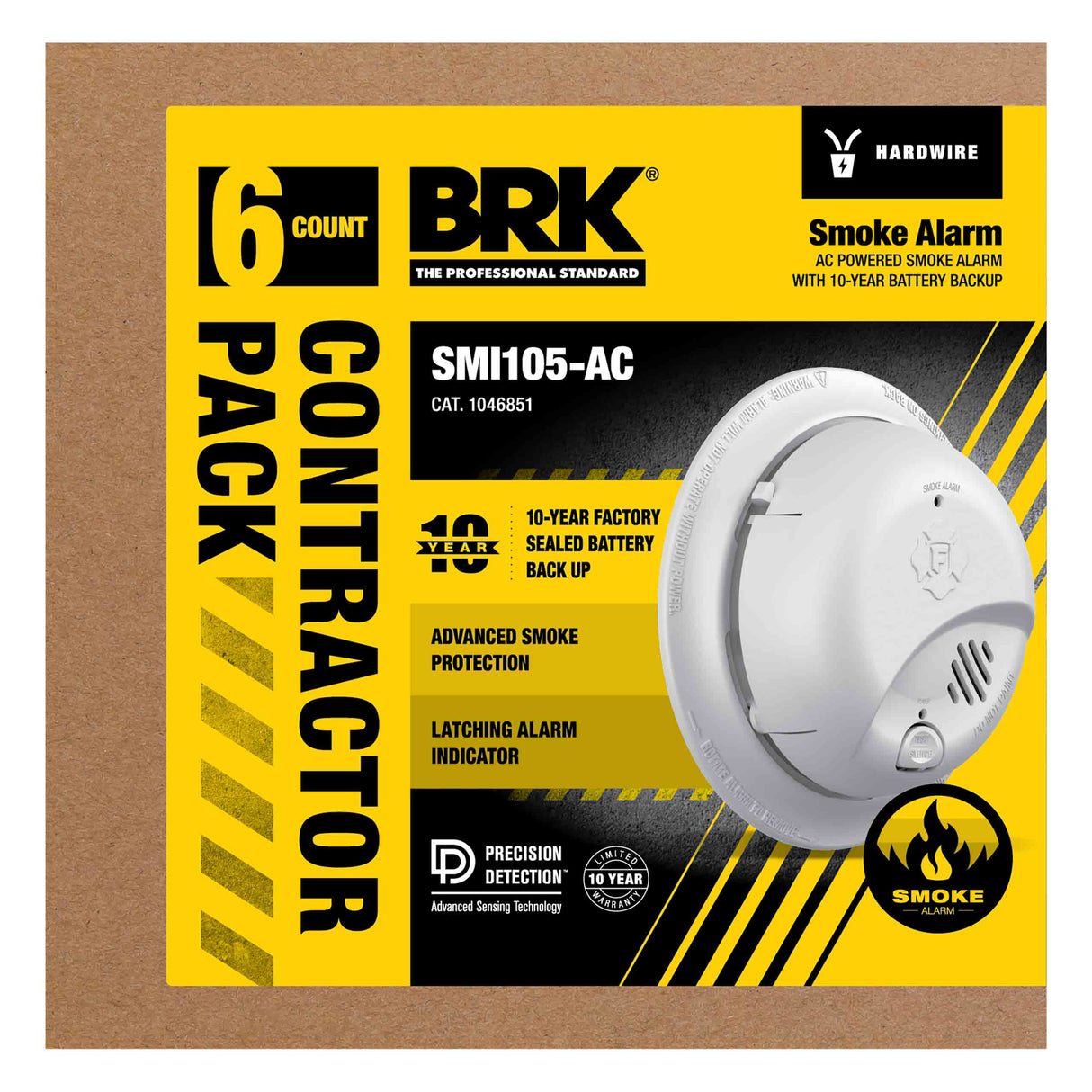 Combo Smoke and CO alarm w/Voice Warning and Location