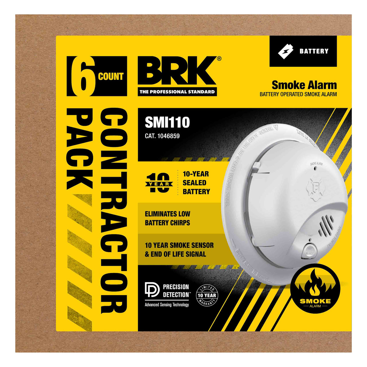 10-Year Battery Smoke Alarm
