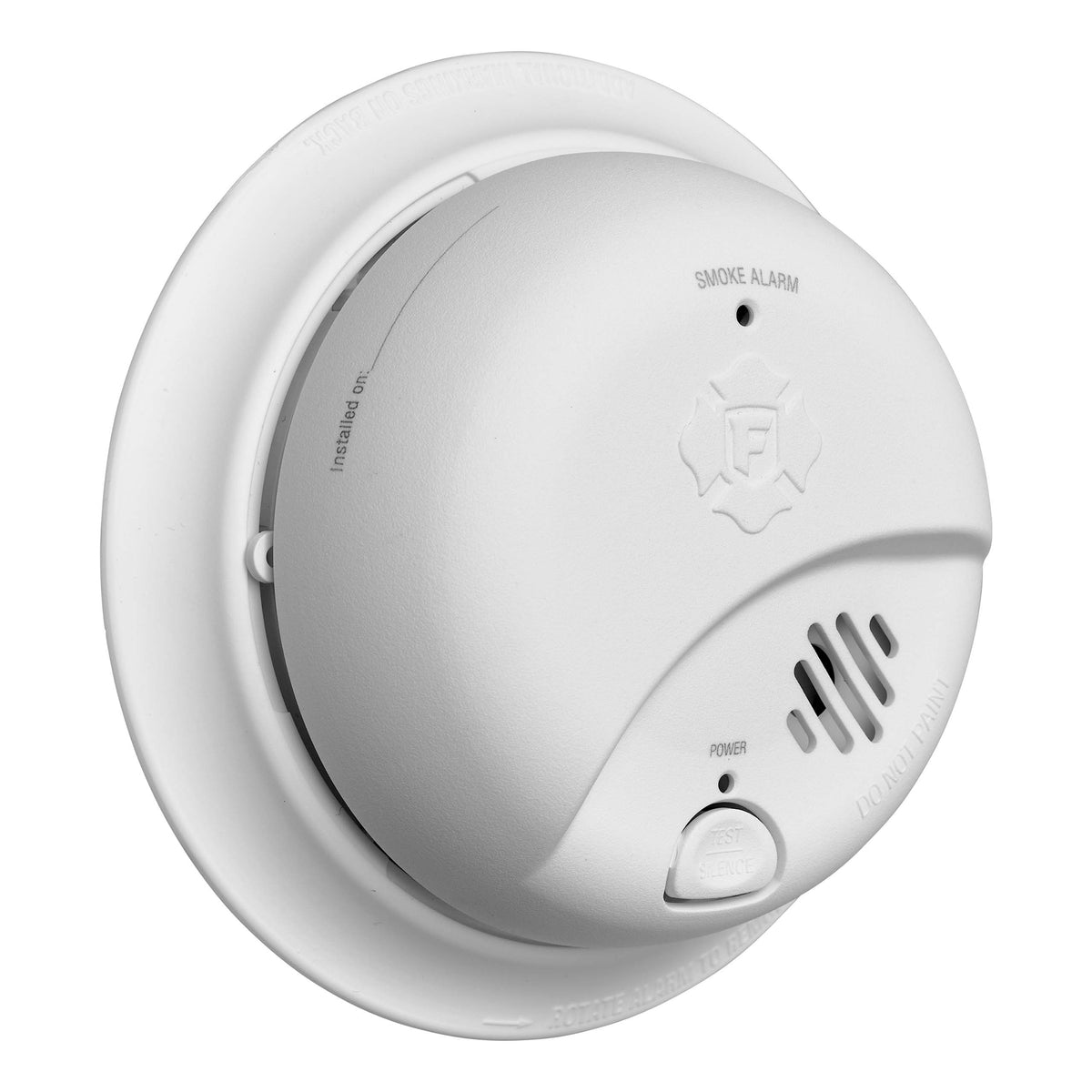 Smoke Alarm at an angle